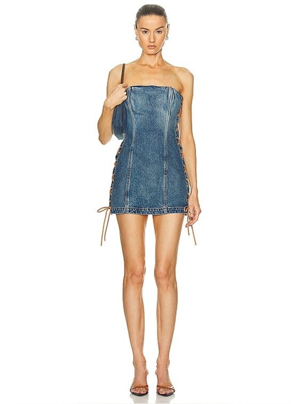 NWT GRLFRND Alicia Mini Dress size XS